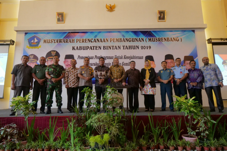 Buka Musrenbang, Bupati Bintan Ingatkan OPD Jangan Boros