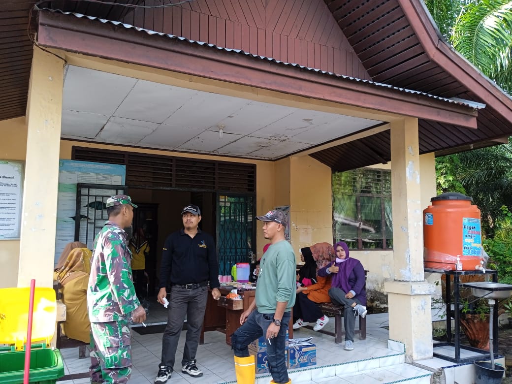 Jelang Perlombaan Kebersihan, Sertu Ramli Lakukan Koordinasi