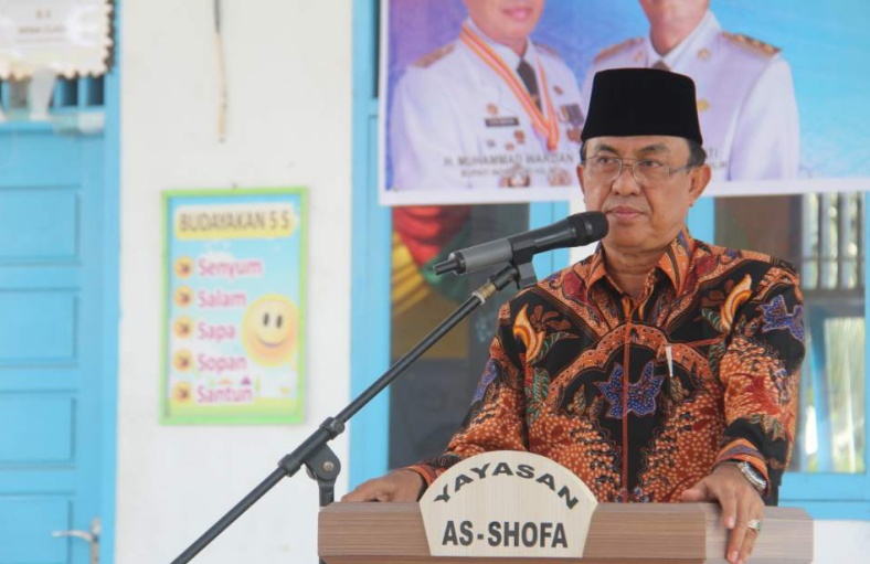 Bupati Inhil Hadiri Sosialisasi TUK Pendidik PAUD