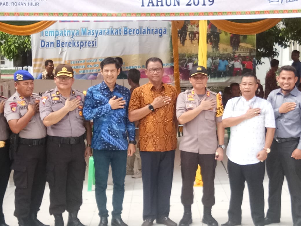 KPU Rohil Gelar Simulasi Pemilu