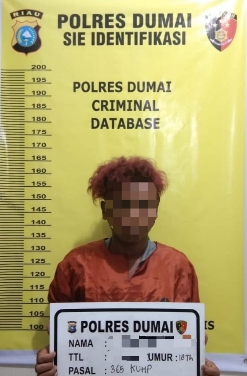 Polsek Dumai Timur Amankan Pelaku Jambret