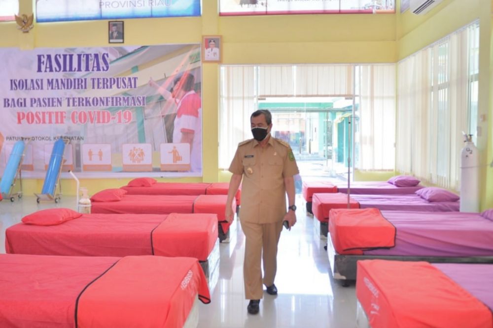 Antisipasi Lonjakan Kasus Corona, Riau Siapkan Rumah Sakit Darurat