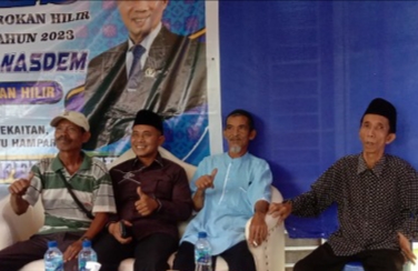 Masa Sidang Ke-III tahun 2023, DPRD Rohil Basiran Nur Effendi Kunjungi Konstituennya