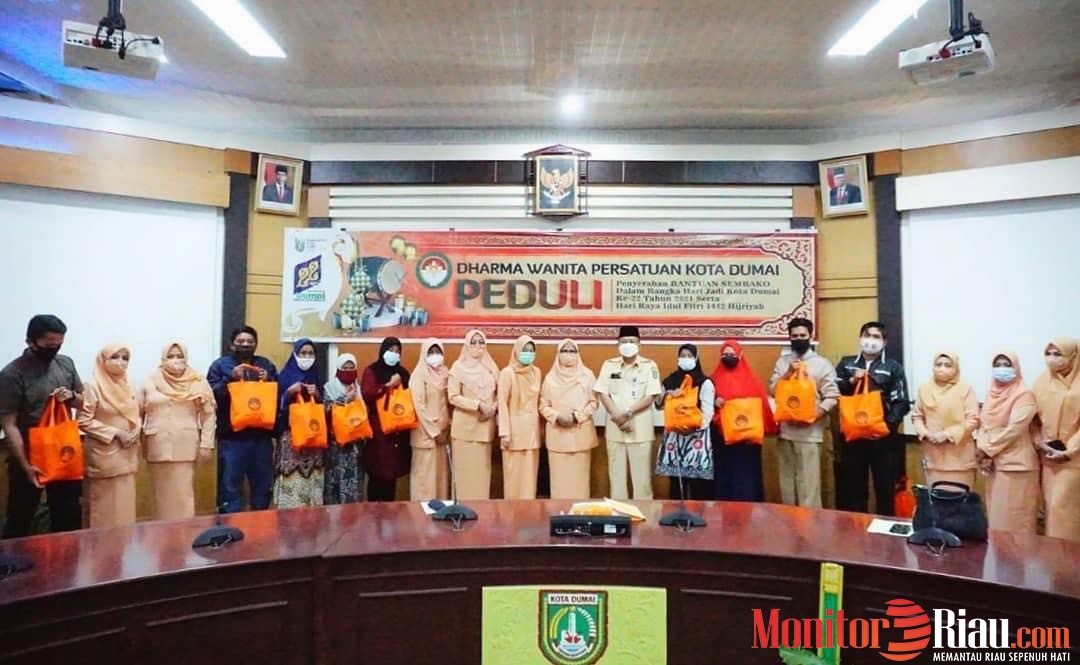 DWP Kota Dumai Peduli Santuni Warga Tedampak Covid -19