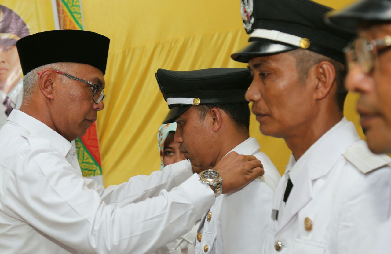 Pjs Bupati Inhil Tiga Pj Kades di Kecamatan Gas