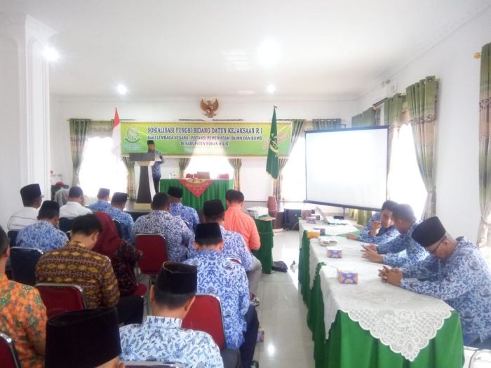 Kejari Rohil Sosialisasi Fungsi Datun