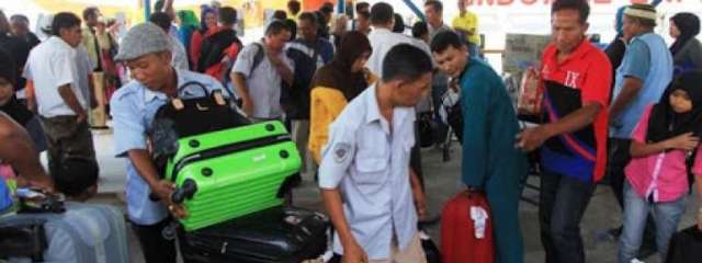Pemudik dari Malaysia di Pelabuhan Dumai Mulai Melonjak