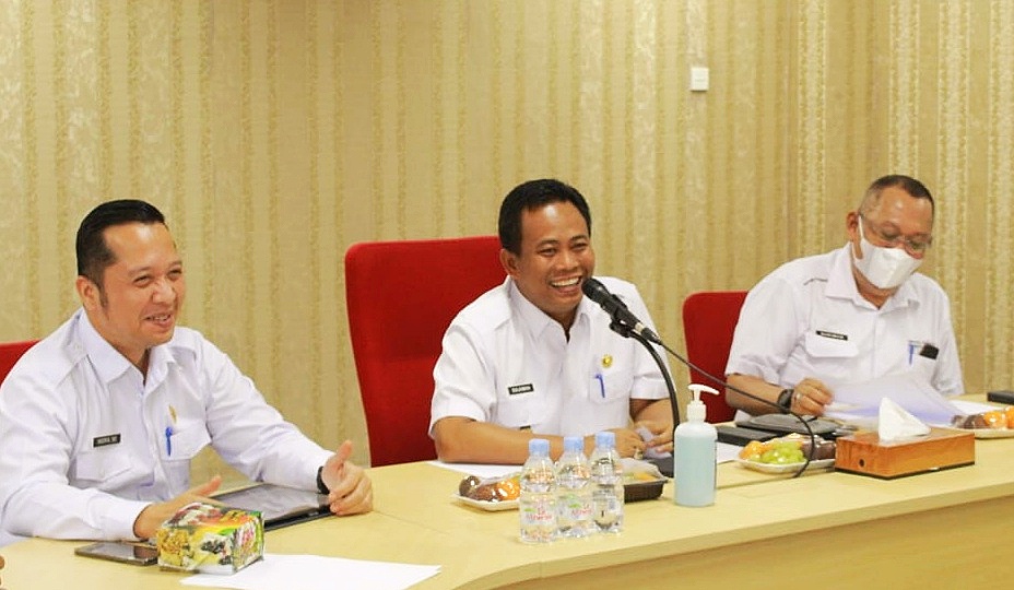 Wabup Rohil Launching Aplikasi SPPD Elektronik