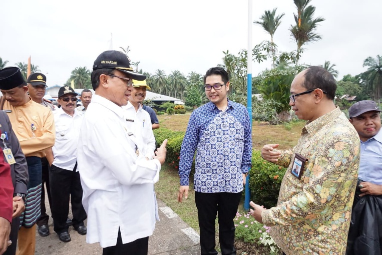Bupati Inhil Hadiri Peluncuran 'Biopeat' PT RSUP