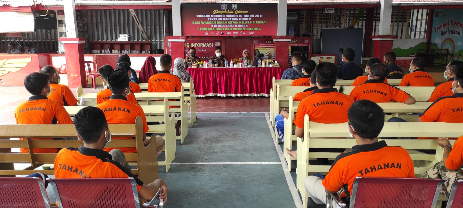 Rutan Dumai Lakukan Penyuluhan Hukum bagi Warga Binaan