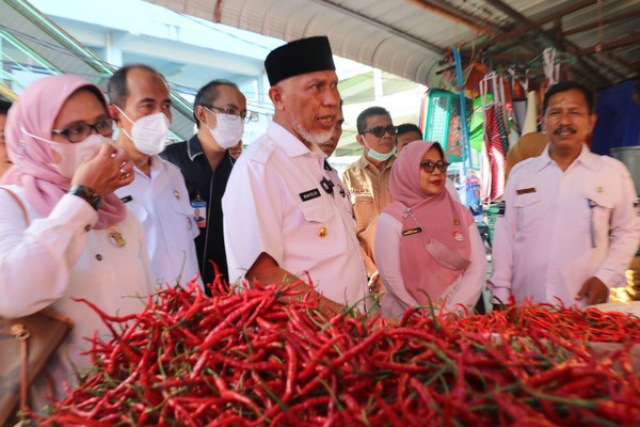 Gubernur Sumbar Sebut Harga Bahan Pangan Stabil Jelang Iduladha