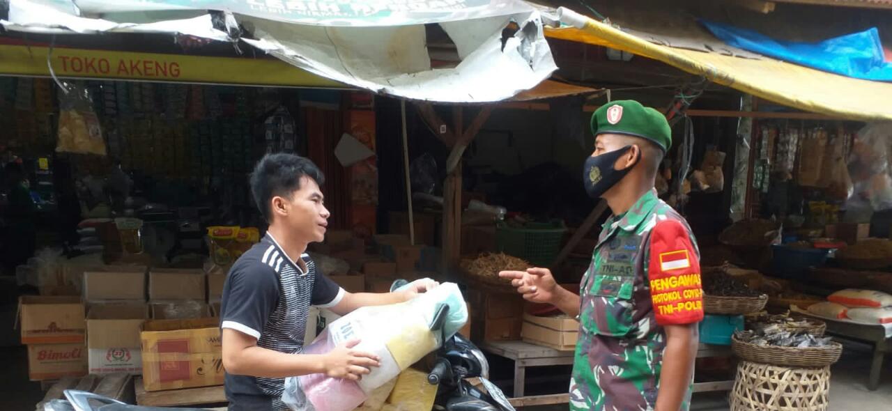 Giat Sosialisasi Pencegahan Covid-19, Ini Yang Dilakukan Sertu Sugianto