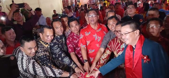 Bupati Suyatno Hadiri Malam Puncak Perayaan Imlek 2571 Di Bagansiapiapi