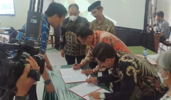 HPN 2023, STIK-P dan LPDS Tandatangani MoU Pembelajaran Ilmu Komunikasi di Bidang Jurnalistik