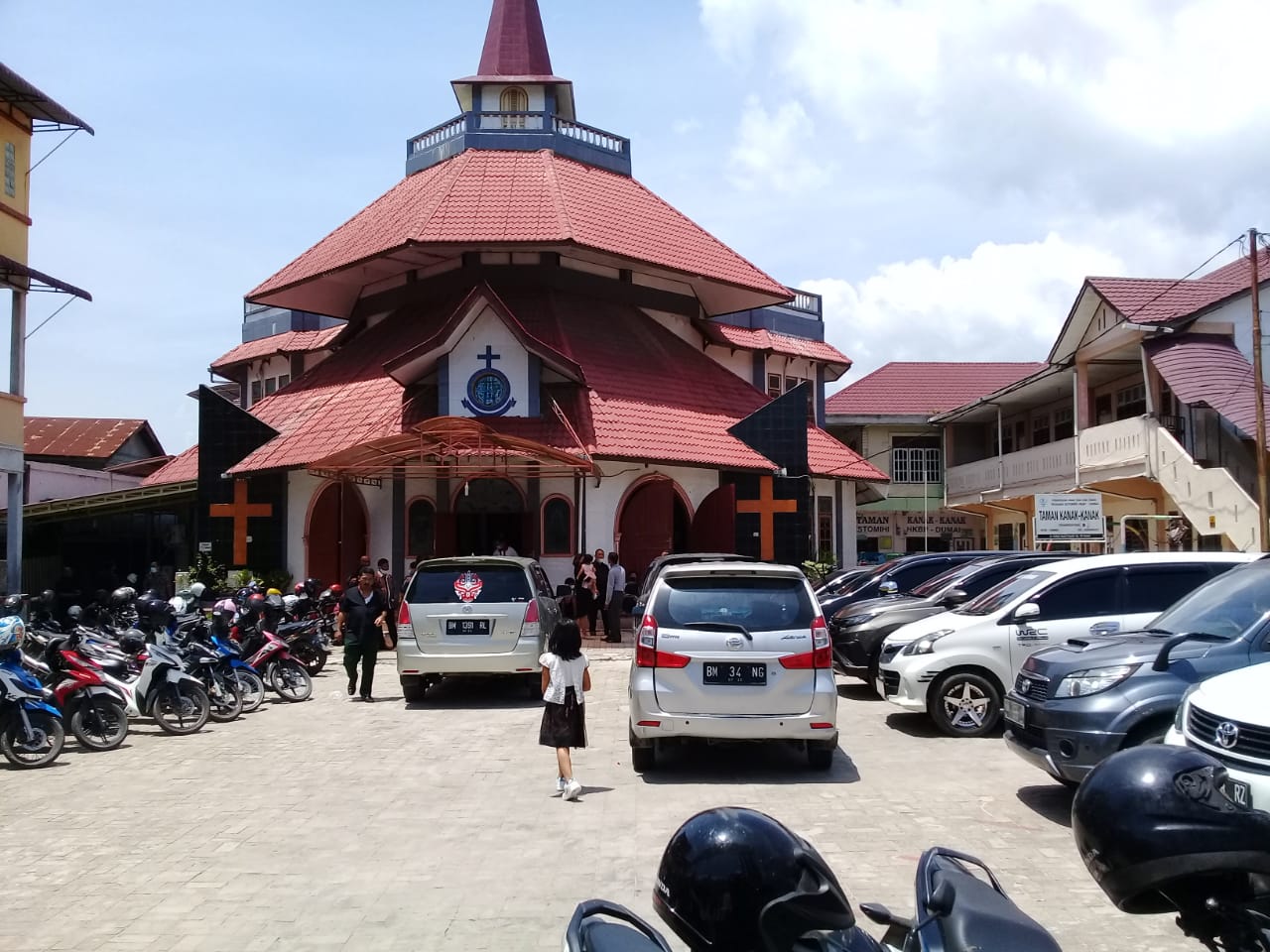 Kebaktian Jumat Agung di Gereja HKBP Berlangsung Hikmad