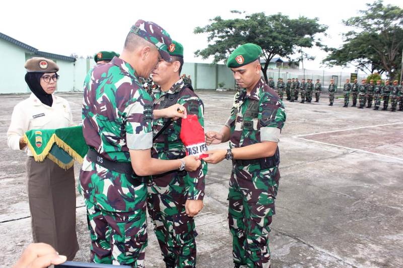 Danrem 031/WB Tutup Latihan Posko I Kodim 0320 TA.2018