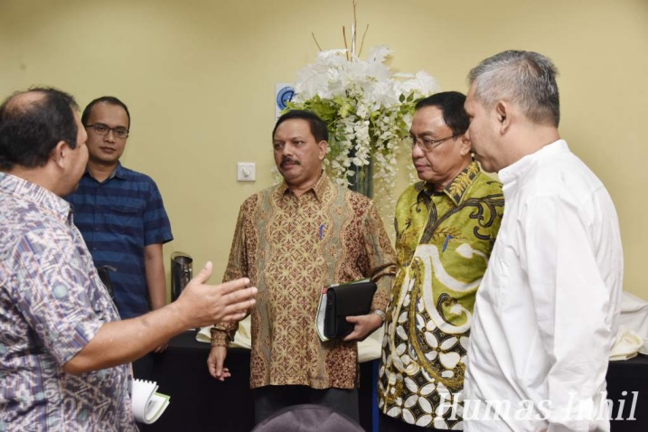 Pemkab Inhil Audiensi ke Kemenristek Dikti