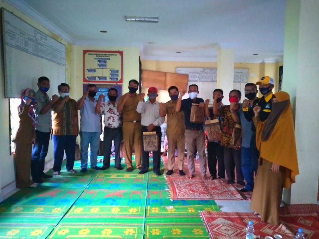 Sertijab RT se Jayamukti, Ketua Karang Taruna, Dedek Fernanda Ucapkan Selamat
