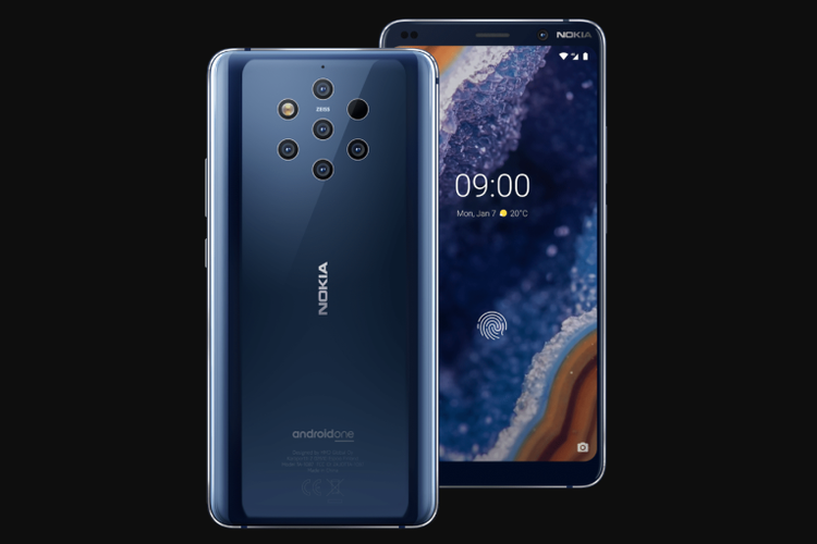 Resmi, Nokia 9 PureView Ponsel Pertama dengan 5 Kamera