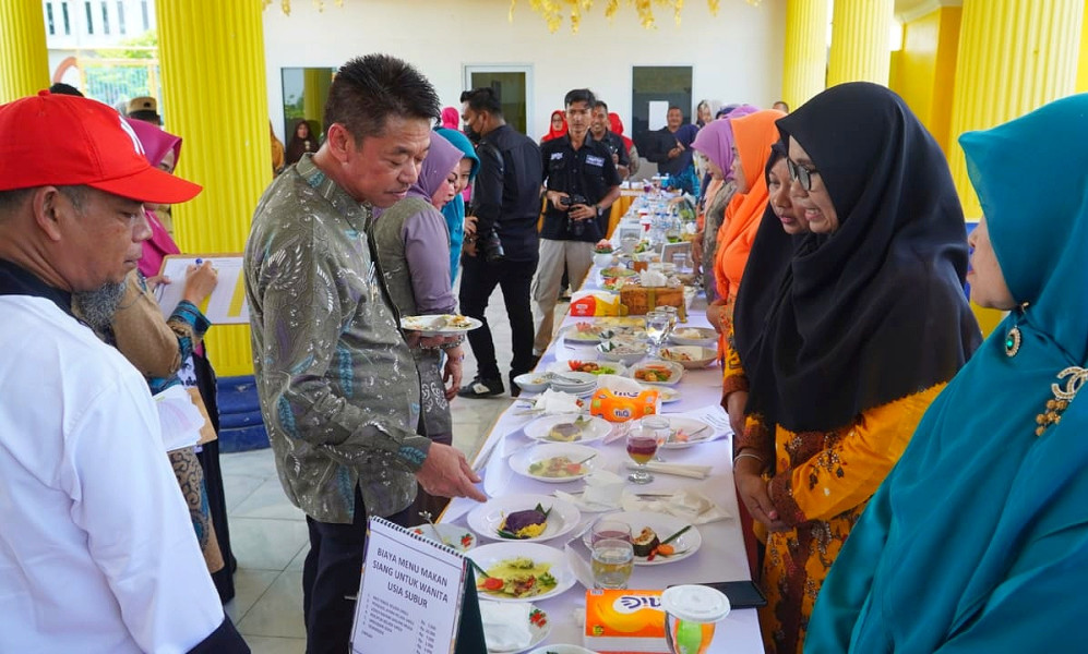 Bupati Rohil Afrizal Sintong Buka Festival Pangan Lokal