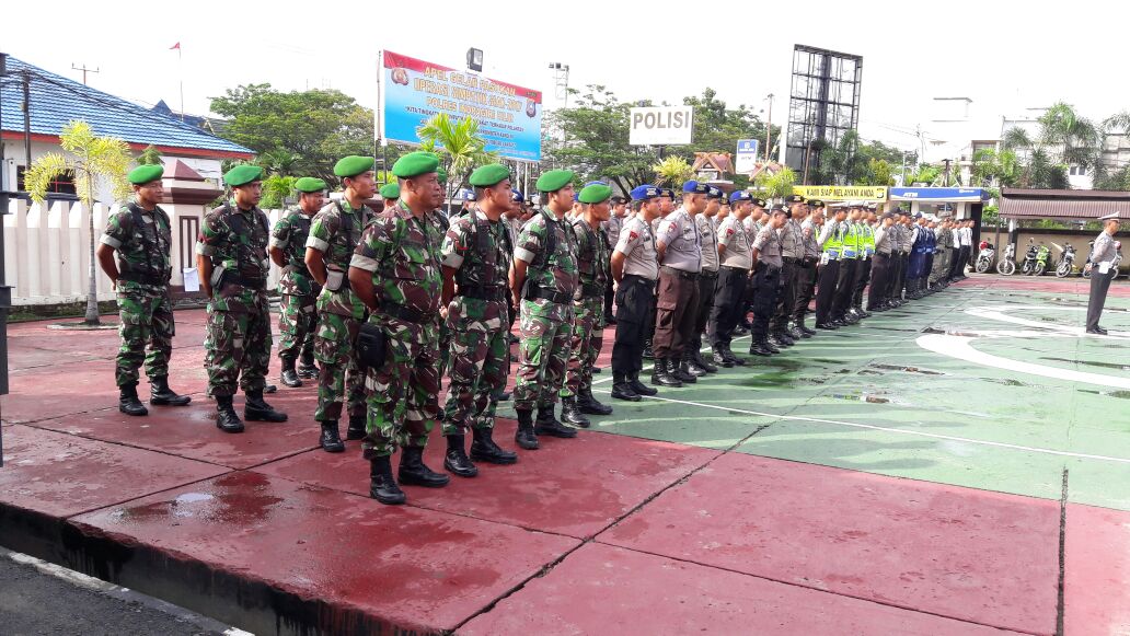 Polres Inhil Gelar Pasukan Operasi Simpatik Siak 2017