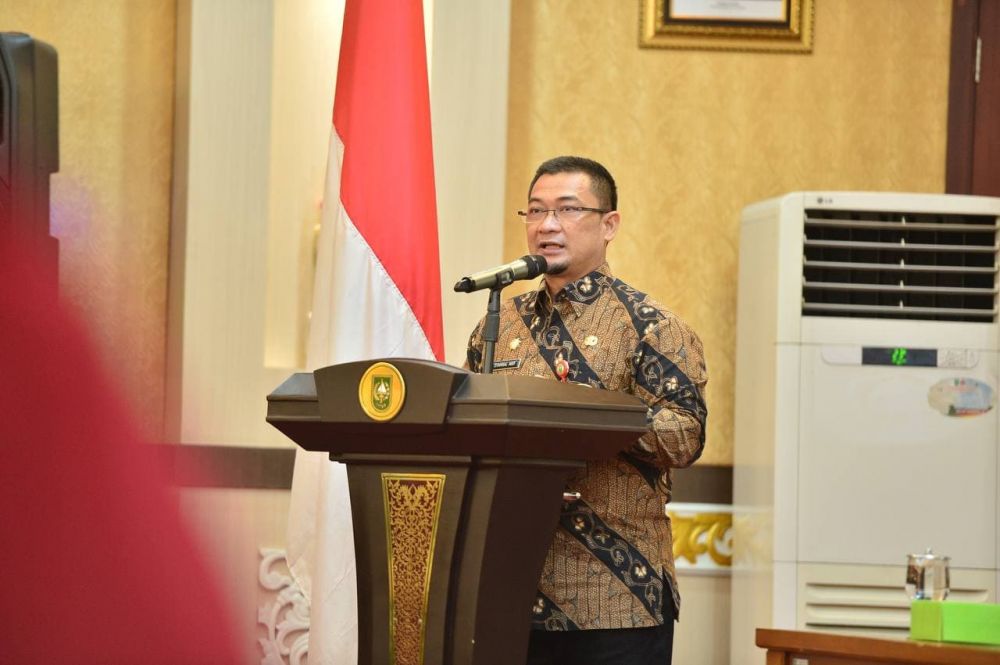 Asisten III Setdaprov Riau Ajak OPD Dorong Keterbukaan Informasi