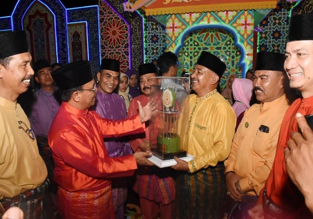 Tutup MTQ Kecamatan Mandau, Ini Pesan Bupati Bengkalis