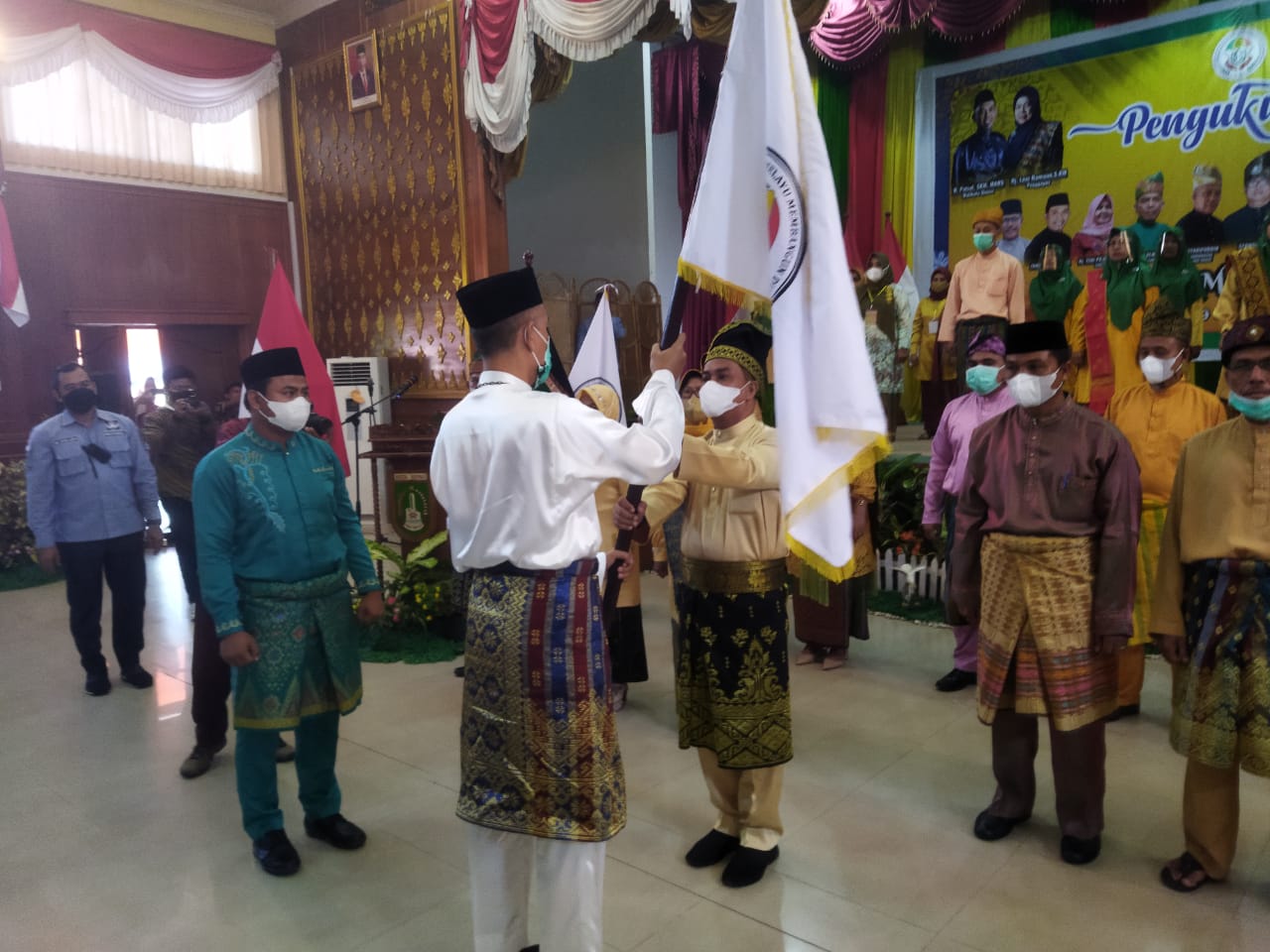 Wako Dumai Kukuhkan Pengurus PMMD Periode 2021-2025