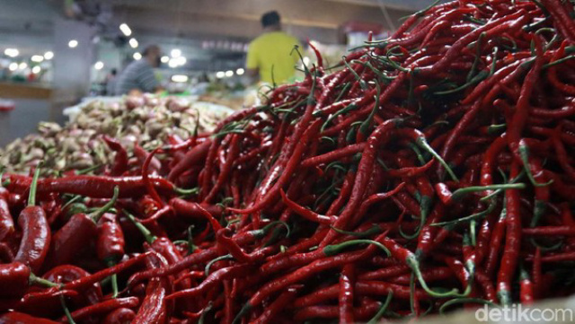 Naik Lagi, Harga Cabai Merah di Medan Rp 95 Ribu per Kg