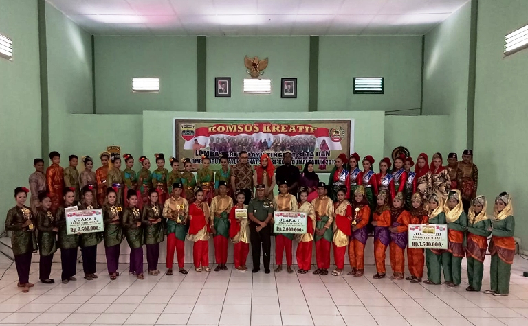Kodim 0320/Dumai Gelar Lomba Tari dan Lagu Melayu