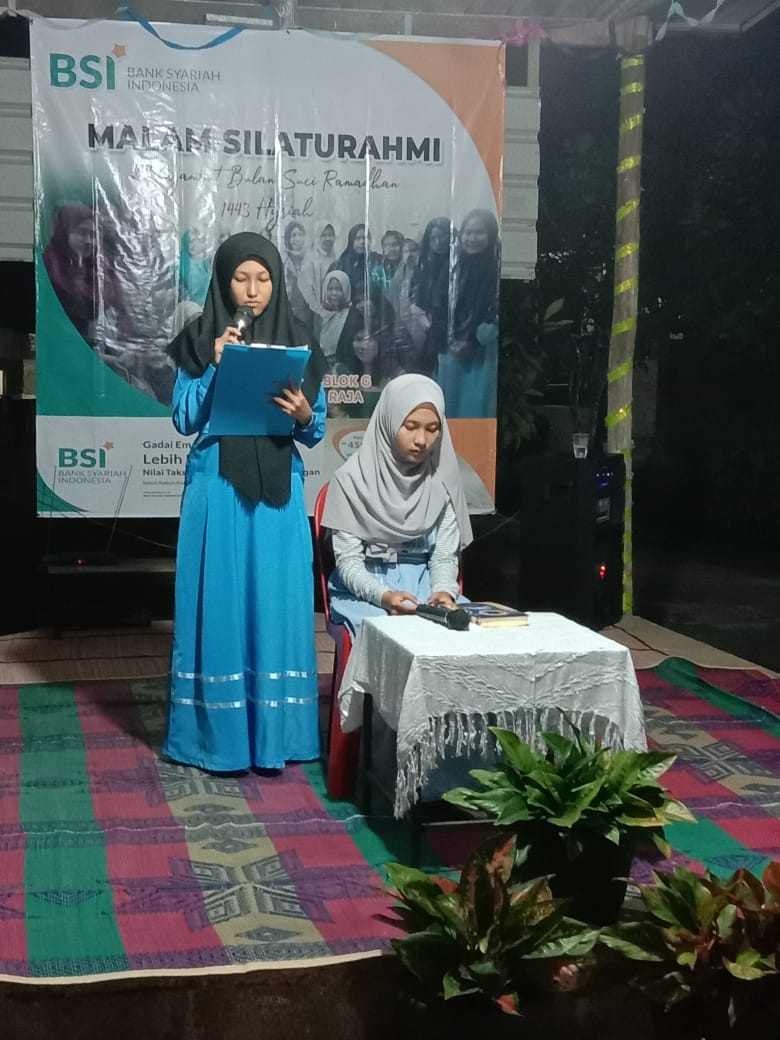 Meriahnya Malam Silaturrahmi Menyambut Ramadhan 1443 di Perumnas Bumi Air Raja Blok G