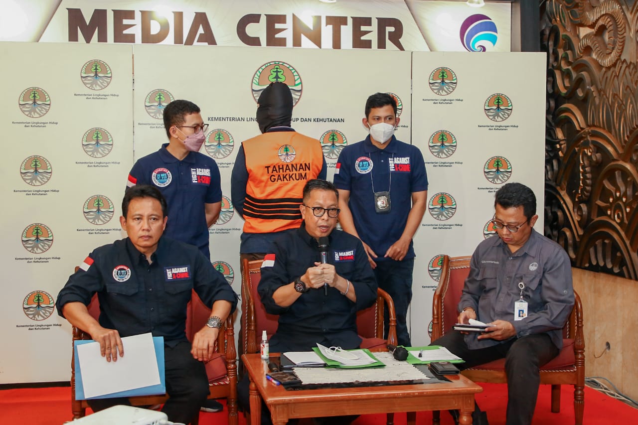 Akhirnya, Direktur dan GM PKS PT SIPP Kecamatan Mandau Ditahan KLHK RI