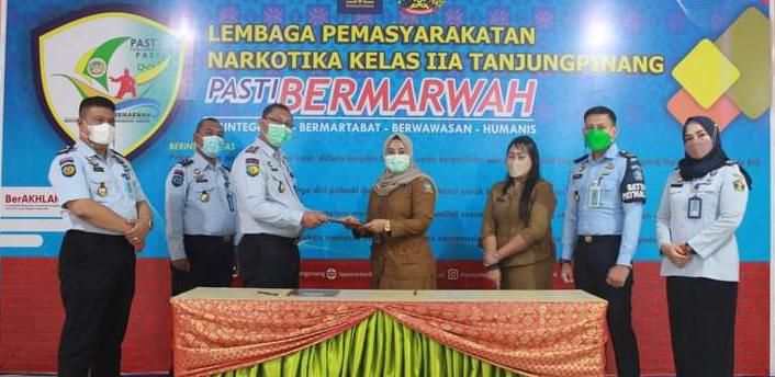 Lapas Narkotika Tanjungpinang Laksanakan MoU Bersama Dinas Kesehatan Bintan