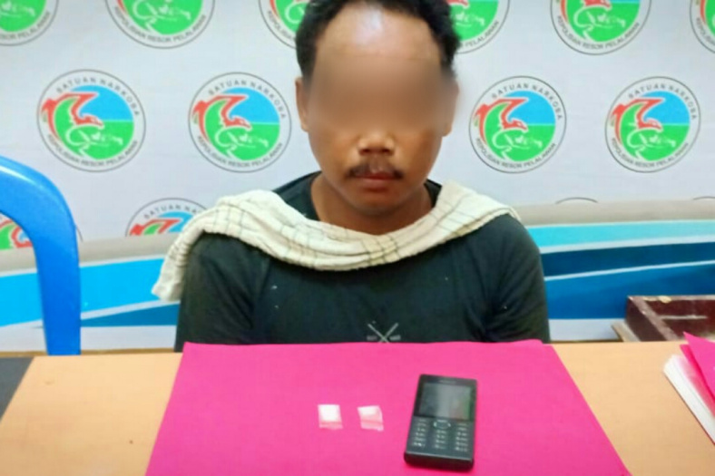 Polisi Tangkap Pemakai Sabu BBnya 0,60 Gram