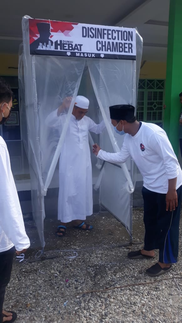 ''HEBAT'' Sediakan Disinfection Chamber Guna Cegah Corona