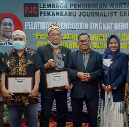 Hadirkan 3 Wartawan Senior dan Praktisi Hukum, Pelatihan Jurnalistik PJC Sukses