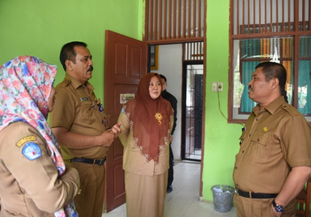 Bupati Bengkalis Sidak ke Seluruh ASN dan Non ASN di Kecamatan Mandau