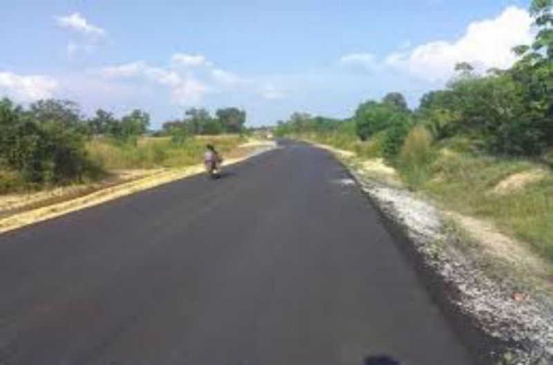 Jalan Lingkar Duri belum ada serah terima, Namun bagian  jalan tersebut sudah banyak yang rusak