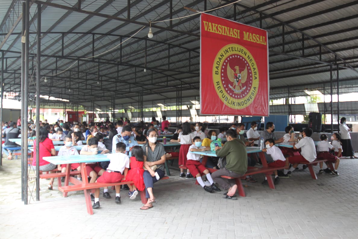 BIN Daerah Riau Geber Vaksin Anak Dan Booster Di Provinsi Riau
