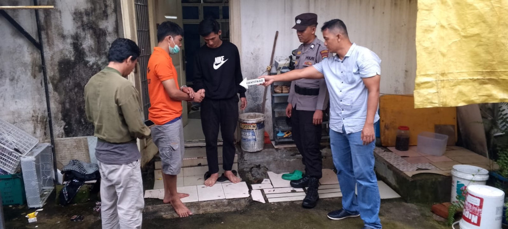 Janjikan Bisa Bekerja Dengan Bayaran Sejumlah Uang, Seorang Laki-laki Penipu Ditangkap Oleh Personel Polsek Bintan utara