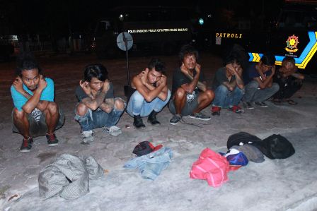 Sembilan Gepeng di Pekanbaru Terjaring Satpol PP