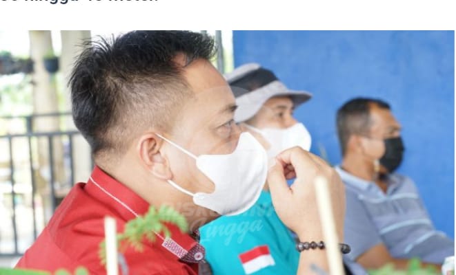 Bupati dan Ketua DPRD Lingga Kunjungi Kebun Kingtony