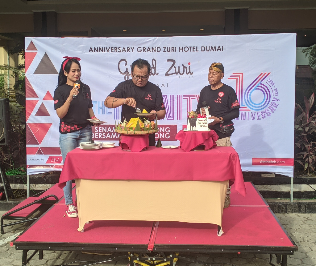 Enam Belas Tahun Berdiri, Grand Zuri Dumai Tetap Berikan Yang Terbaik dan Bantu Kinerja Pemerintah