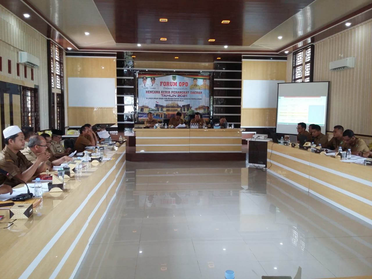 Dinas Perkim Rohil Gelar Rapat RKPD Tahun 2021