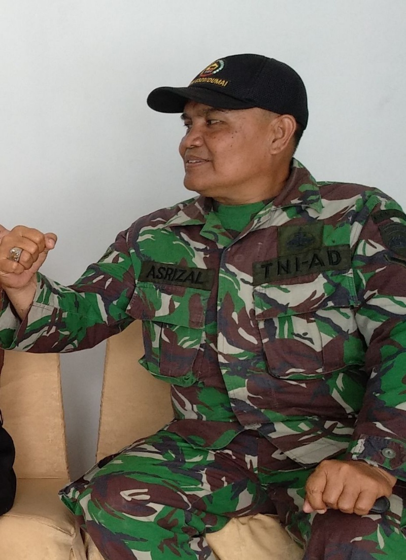 Meski Sudah MPP, Serda Asrizal Tetap Tunjukkan Pengabdian Melalui Satgas TMMD