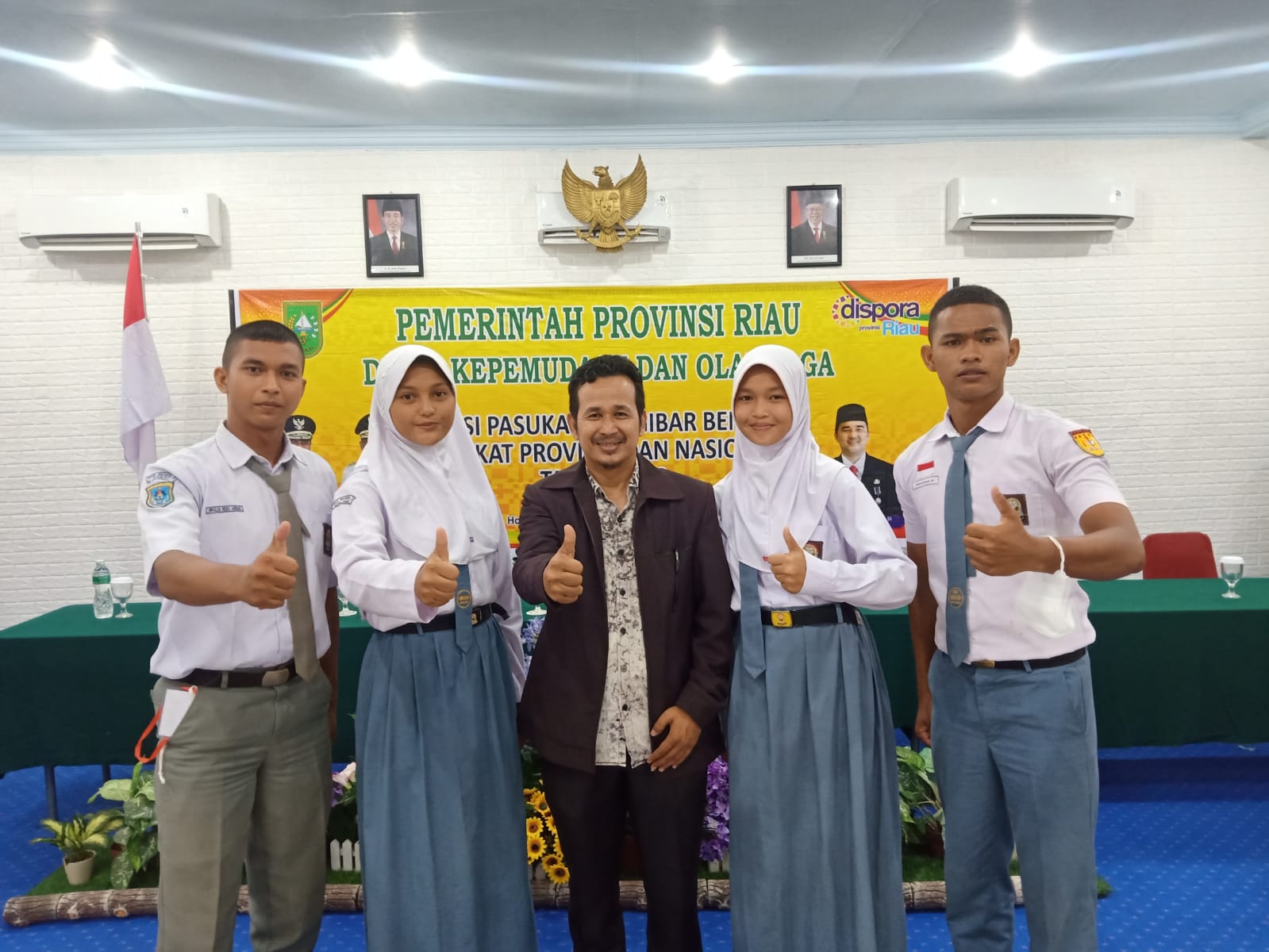 Mantap! Empat Siswa Siswi Kota Dumai Lolos Seleksi Paskibraka Tingkat Provinsi Riau