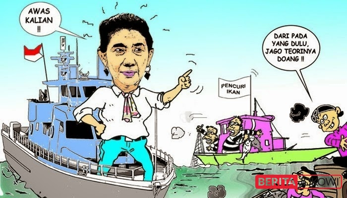 Menteri Susi Buktikan Keseriusan Indonesia Dalam Memberantas IUU Fishing, Dunia Tercengang!!!