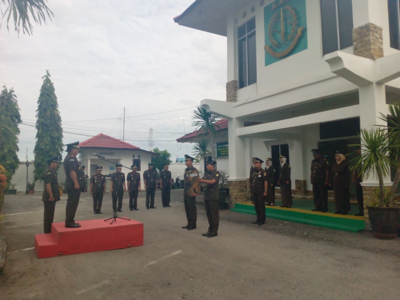 Kajari Dumai Pimpin Upacara Peringatan Hari Persatuan Jaksa Indonesia ke -25