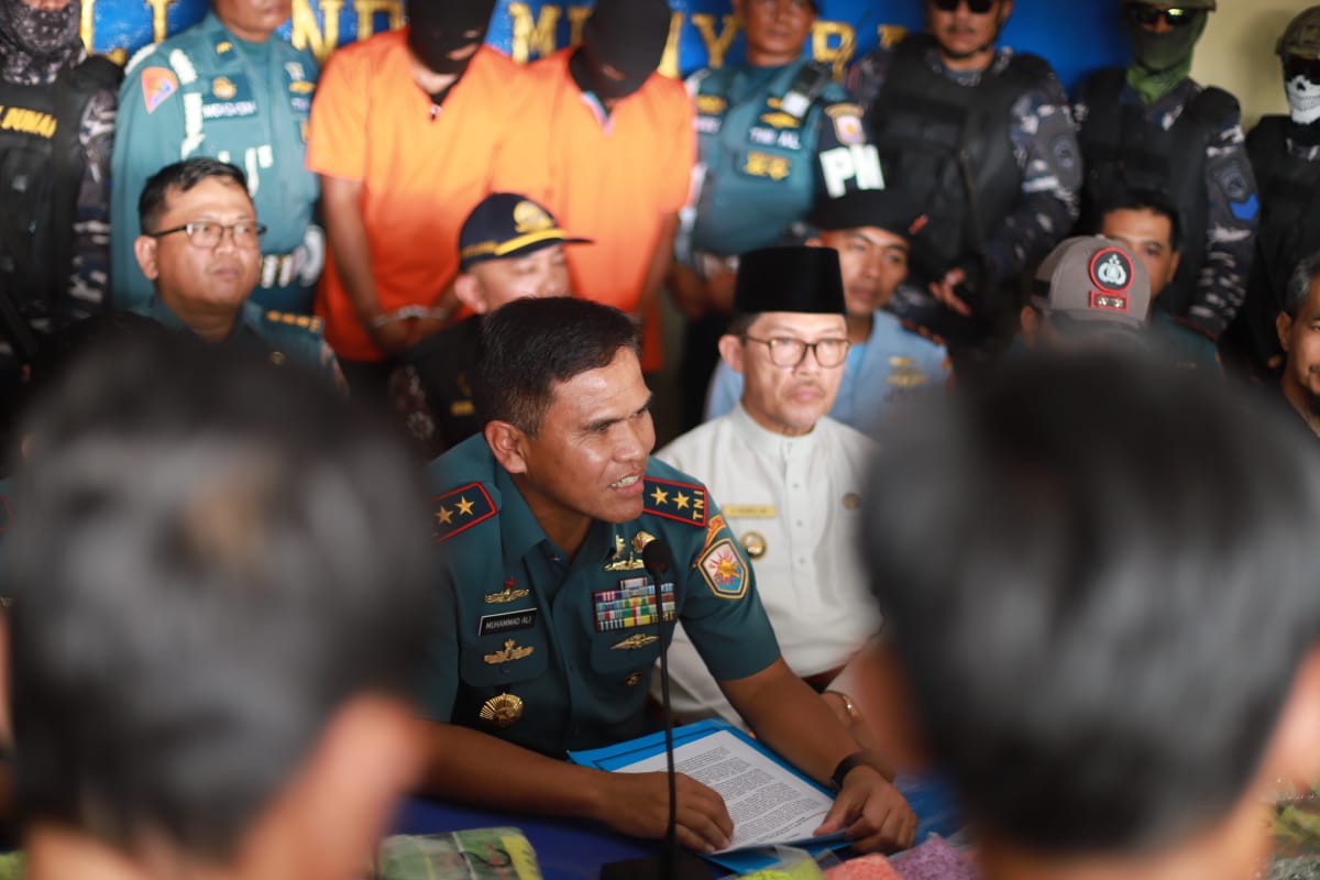 Lanal Dumai Gagalkan Penyelundupan 63 Ribu Butir Pil Ekstasi dan 11 Kg Sabu