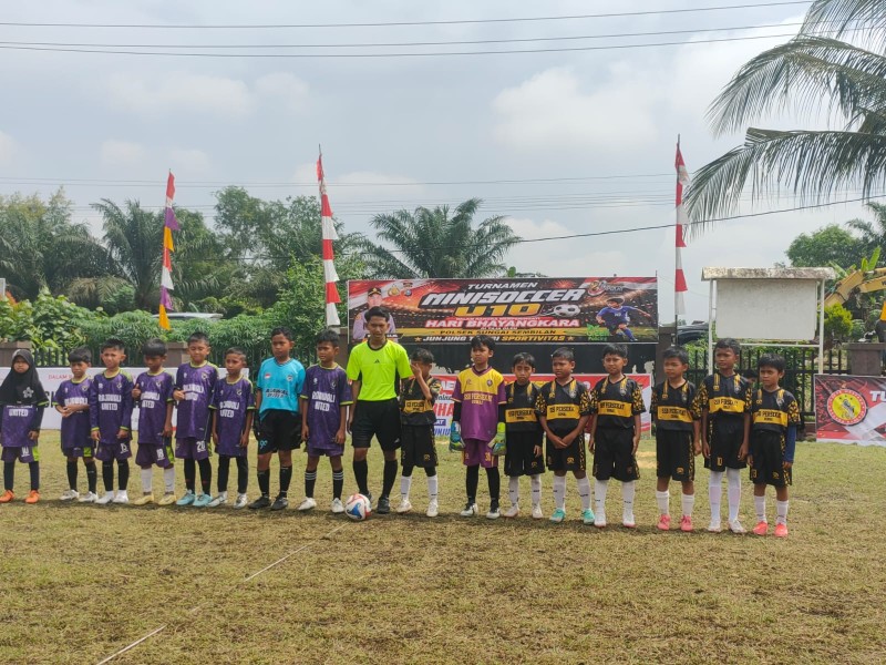 Persekat Raih 3 Poin Perdana di Turnamen Minisoccer U-10 Sempena HUT Bhayangkara